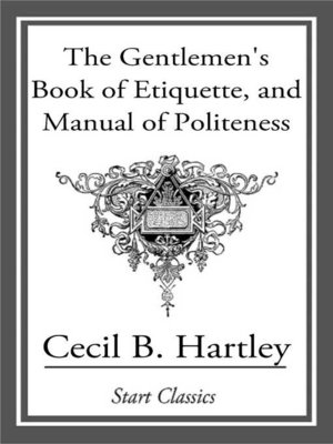 cover image of An The Gentlemen's Book of Etiquette